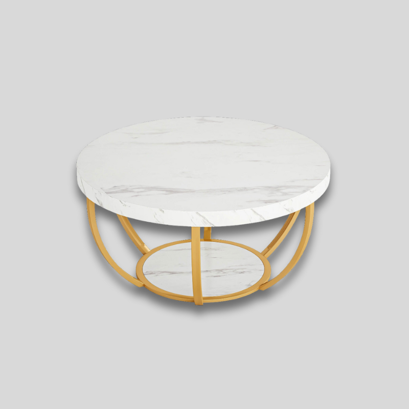 Table basse bois industriel
