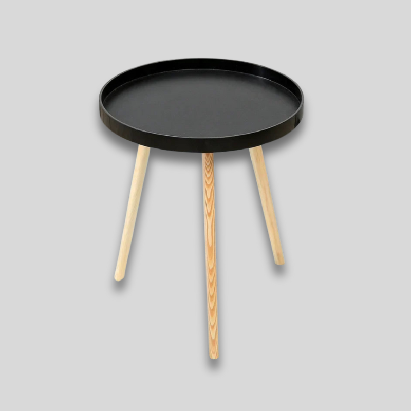 Petite table basse de jardin | Noire