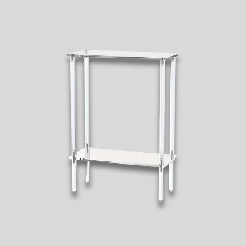 Table basse transparente design