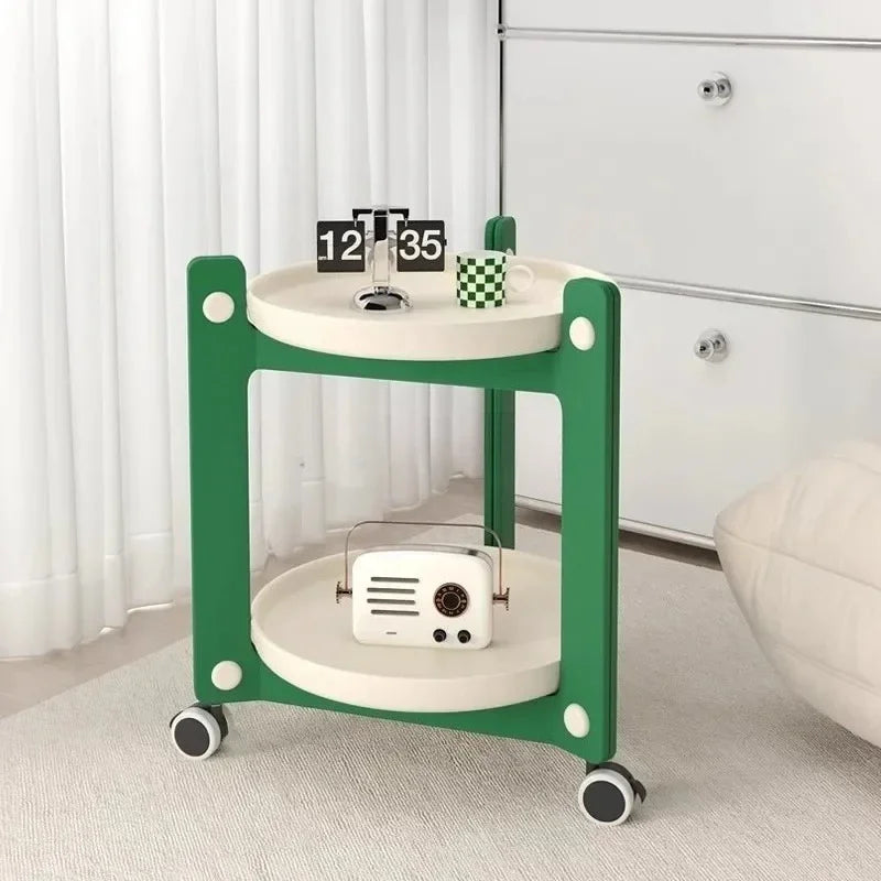 Table basse avec roulettes design