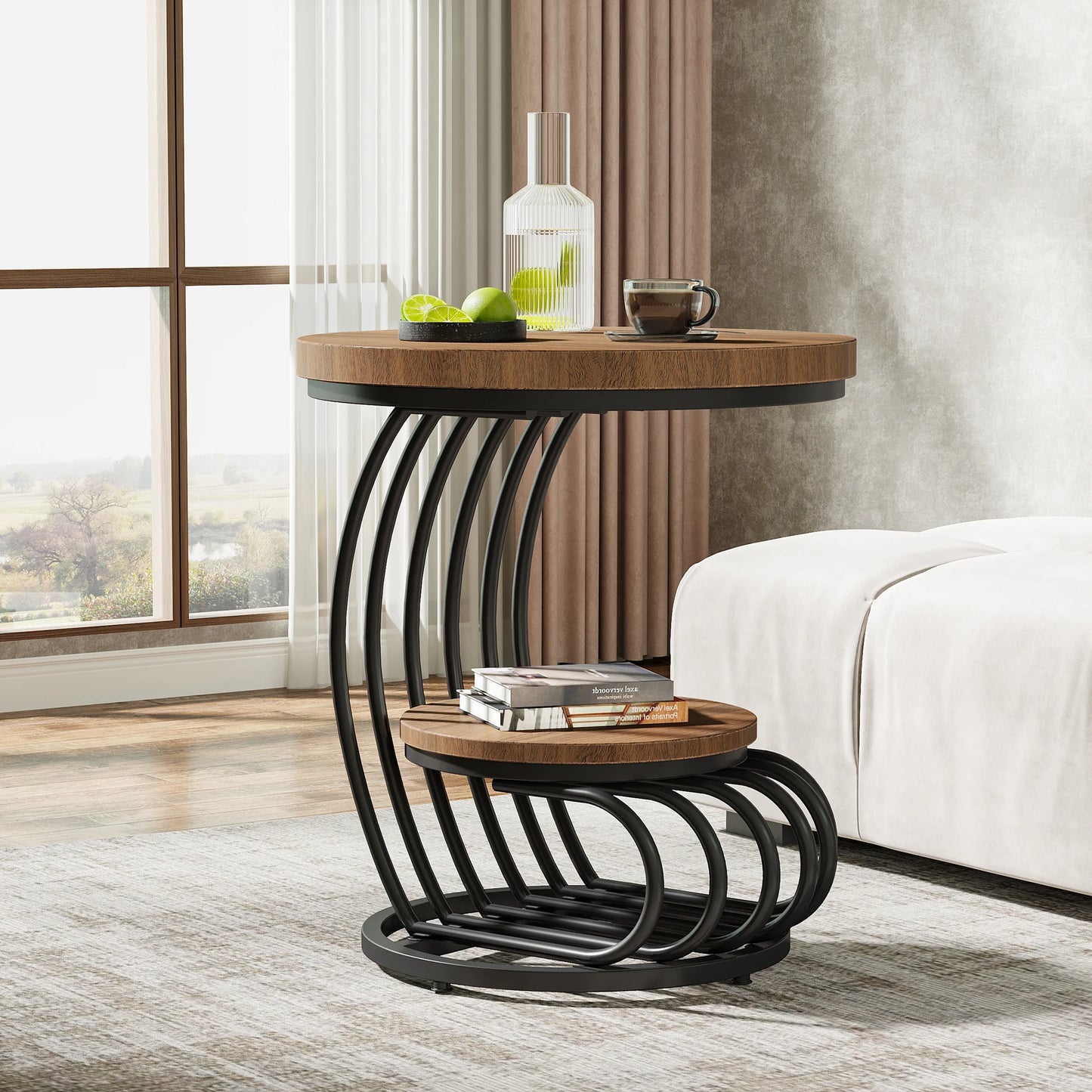 Petite table basse avec rangement