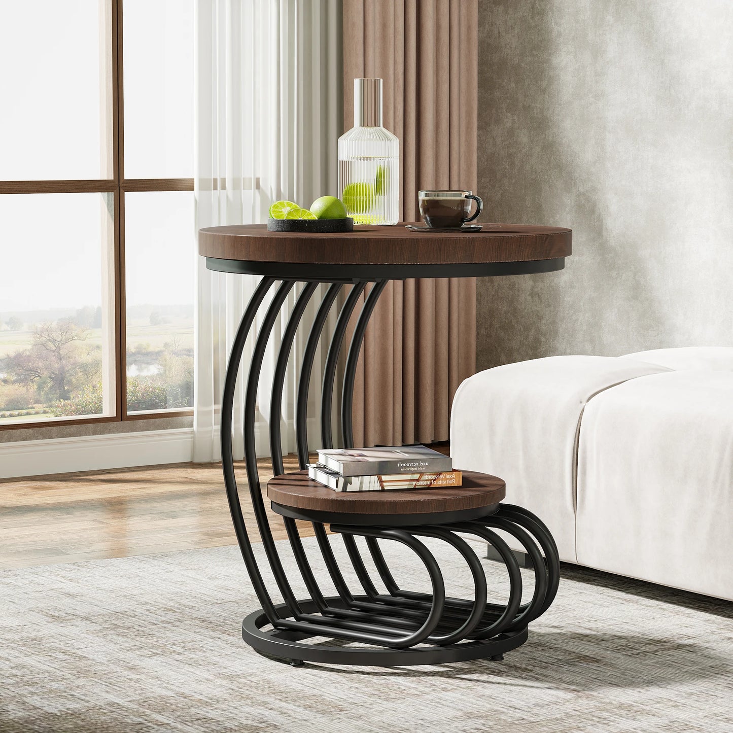Petite table basse avec rangement
