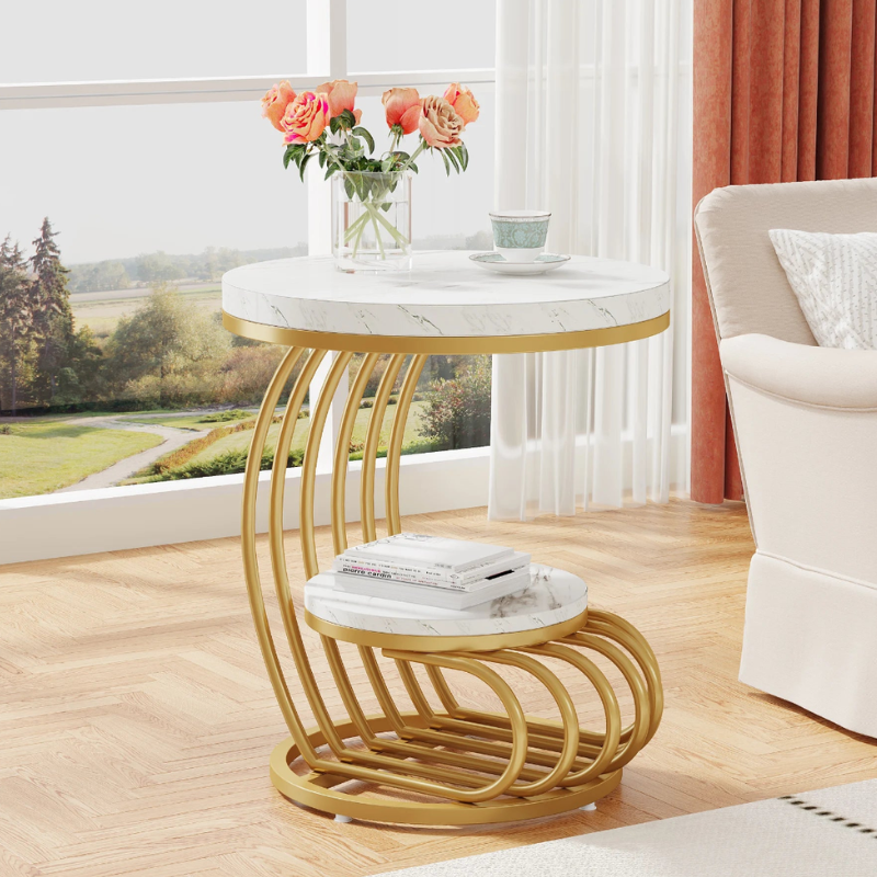 Petite table basse avec rangement