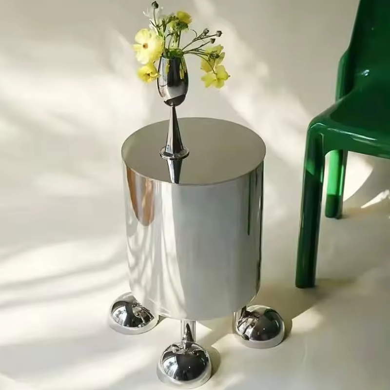 Table basse industriel metal