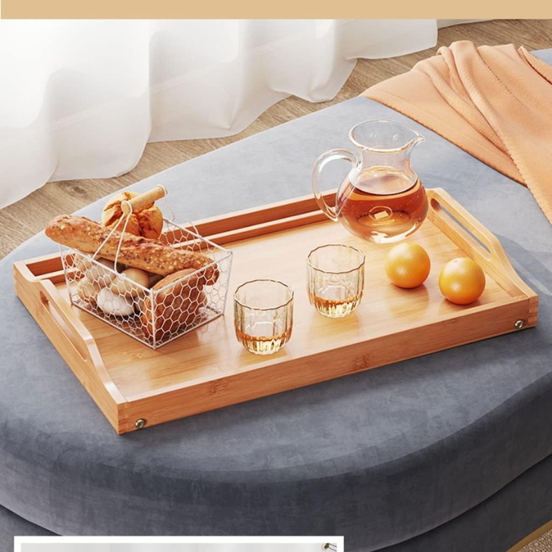 Petite table basse en bois | Marron clair