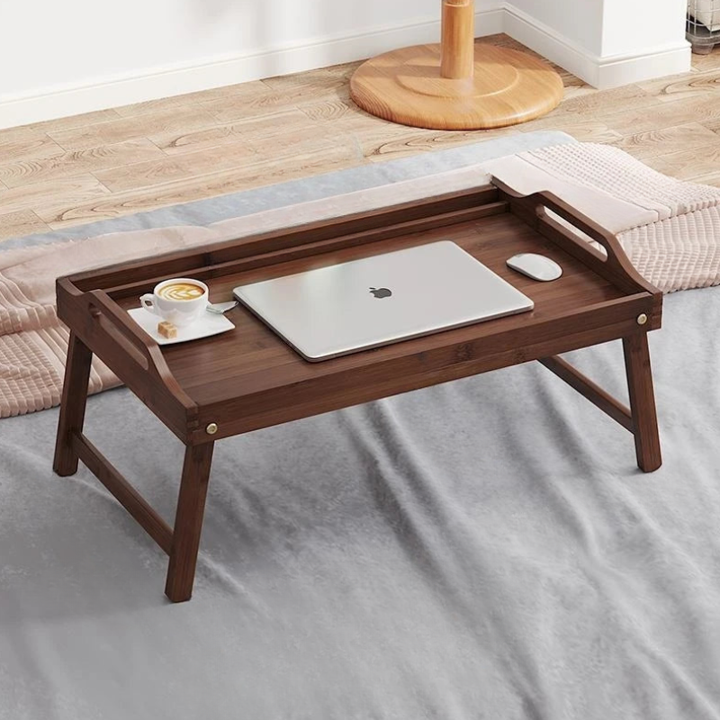 Petite table basse en bois | Marron foncé