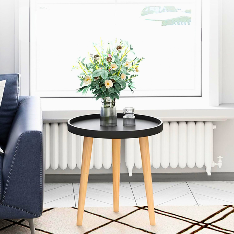 Petite table basse de jardin | Noire