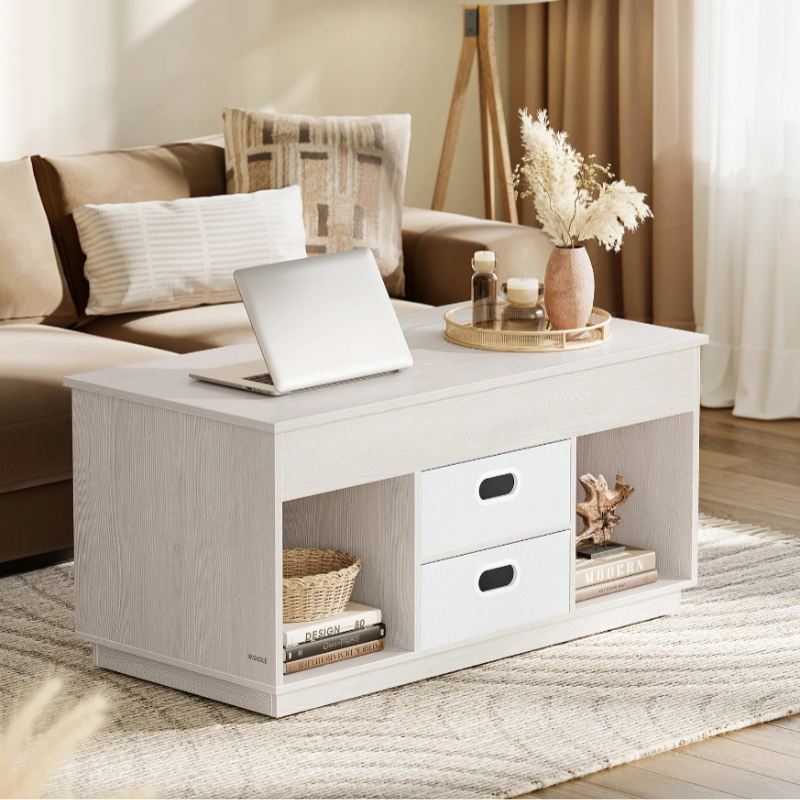 Table basse relevable scandinave
