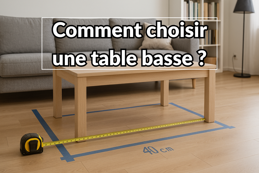 Comment choisir une table basse : guide complet pour un salon harmonieux