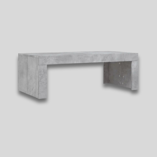 Table basse béton ciré