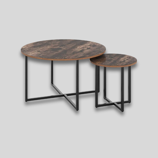 Table basse industrielle vintage