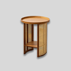 Table basse en rotin