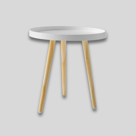 Petite table basse de jardin | Blanche