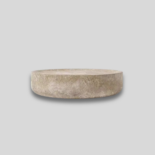 Table basse moderne salon en pierres