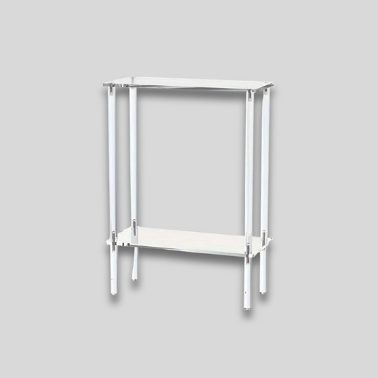 Table basse transparente design